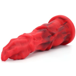 MONSTERED Gode Sklirt 21 x 7cm Rouge